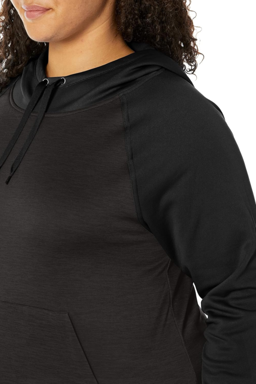Womens Sport Performance Fleece Pullover Hoodie - Image 4