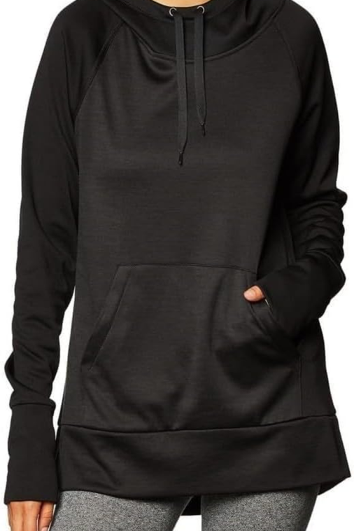 Womens Sport Performance Fleece Pullover Hoodie - Image 5